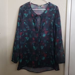 Mudd See Through Blouse 🥰